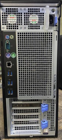 Робоча станція Dell Precision 5820 Tower / Intel Xeon W-2123 (4 (8) ядра по 3.6 - 3.9 GHz) / 32 GB DDR4 / 256 GB SSD / nVidia Quadro P600, 2 GB GDDR5, 128-bit / DVD-ROM б/в | Зображення 4