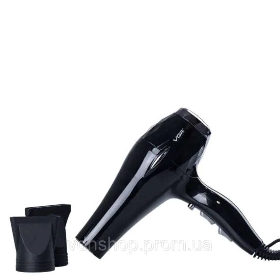 Фен для волосся VGR HPV413 професійний з концентратором 2200 Вт | Зображення 1