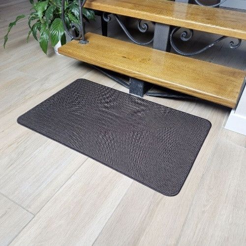 Килимок універсальний для підлоги Твіст 60*90см коричневий Дариана | Зображення 4