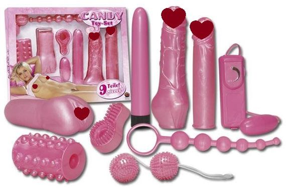 Набір інтимних іграшок CANDY Sex Aura