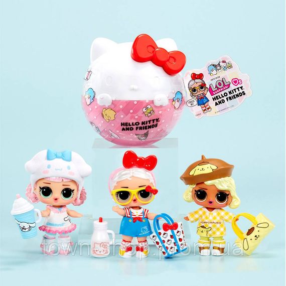 Детский игровой набор с куклой серии "Loves Hello Kitty" - Hello Kitty и друзья L.O.L. Surprise! 523840 | Зображення 1