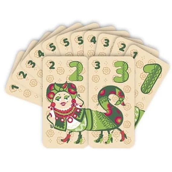 Настольная обучающая игра 40ножек 360067, 52 карты | Зображення 2