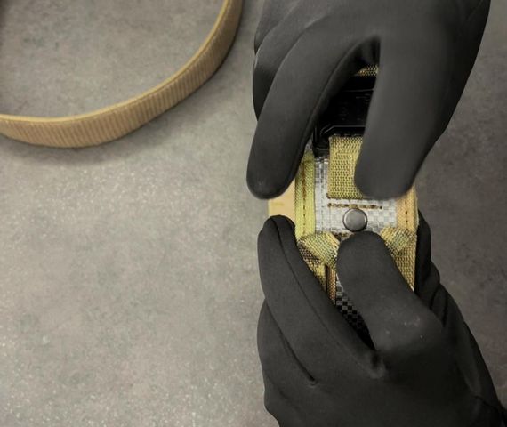 Військово-тактичний ремінь композитний пластик Range Belt D-Ring Cobra Buckle мультикам | Зображення 6