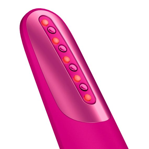 Пристрій для зміцнення і тонізації шкіри обличчя GESKE Skin Firming Wand 7в1 starlight, Малиновий | Зображення 4