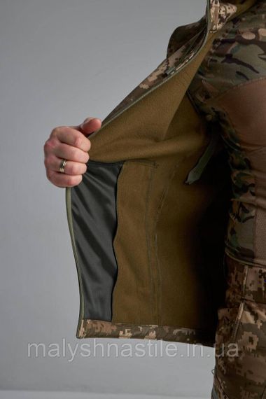 Куртка Soft Shell SKMilitary Піксель ЗСУ | Зображення 6