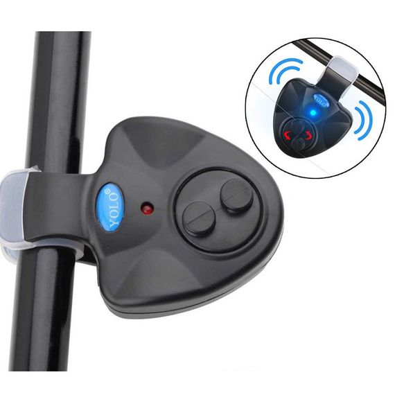 Электронный сигнализатор поклевки Yolo на удочку светозвук | Зображення 3