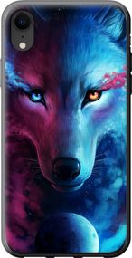 Чехол на iPhone XR Арт-волк "3999u-1560-17620"