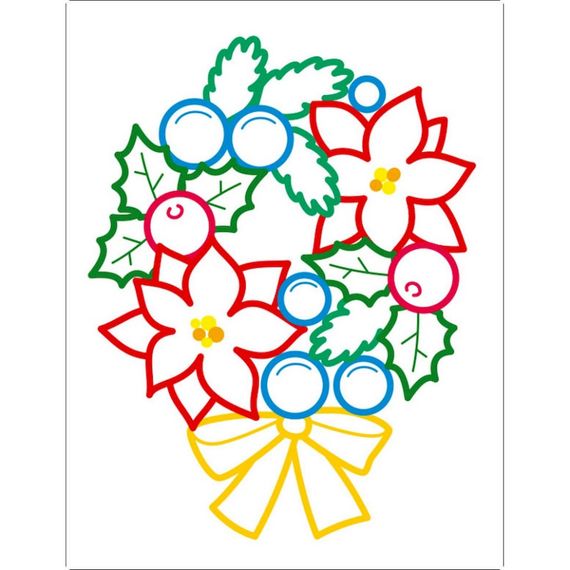 Детская книжка-раскраска "Сладкие праздники" 18713 с цветным контуром | Зображення 4