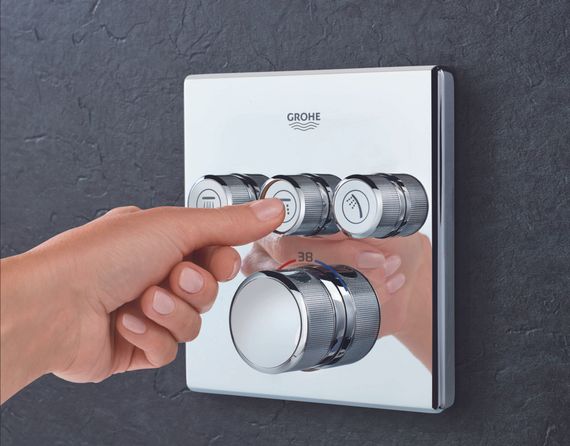 Термостат прихованого монтажу на 3 споживача Grohe Grohtherm SmartControl (29126000) | Зображення 7