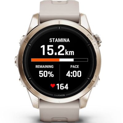 Смарт-часы Garmin EPIX PRO (g2), 42mm, Saph, Soft Gold SS, Lt. Sand, GPS смарт (010-02802-11) | Зображення 6