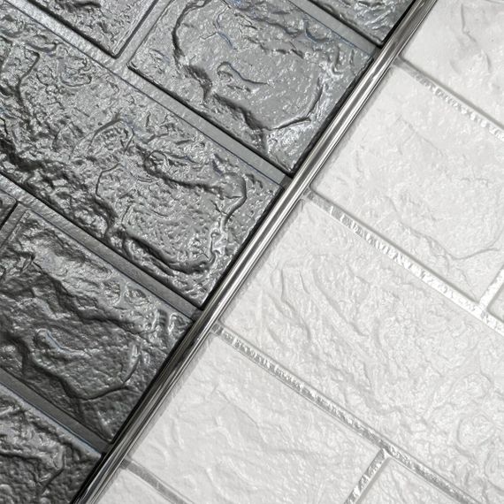 D-образний молдінг 3m*8mm*4mm СРІБЛО (D) SW-00001552 | Зображення 5