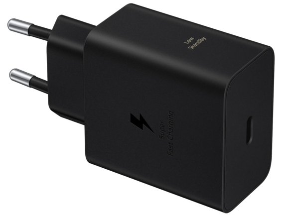 Мережевий зарядний пристрій Samsung 60W Power Adapter (w/o Cable) EP-T6010NBEGWW Black | Зображення 1