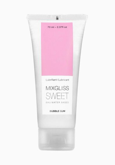 Лубрикант на водній основі MixGliss SWEET BUBBLE GUM (70 мл) Sex Aura