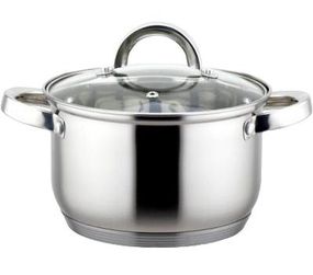 Каструля Kamille Mystery 4.5л зі скляною кришкою