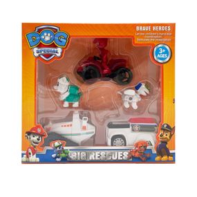 Набір героїв "Щенячий патруль" SK35-3(Red) 3 героя та транспорт