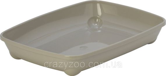 Туалет для котят Moderna Arist O-Tray серый 27.9х37х6.2 см C120330