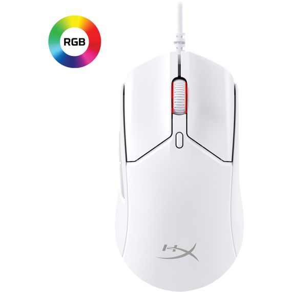 Мишка HyperX Pulsefire Haste 2 USB White (6N0A8AA) | Зображення 3