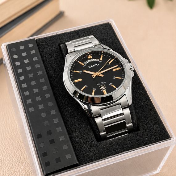 Чоловічий годинник Casio MTP-1370D-1A2 | Зображення 7