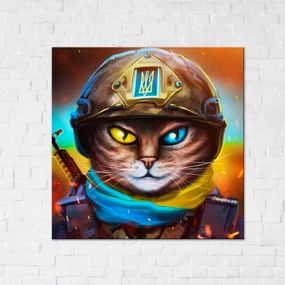 Котик Захисник ©Маріанна Пащук