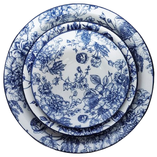 Тарілка LIMITED EDITION BLOSSOM BLUE /20 см (0,8л)/суп. | Зображення 1