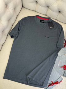 Футболка чоловіча Kiton сіра f716