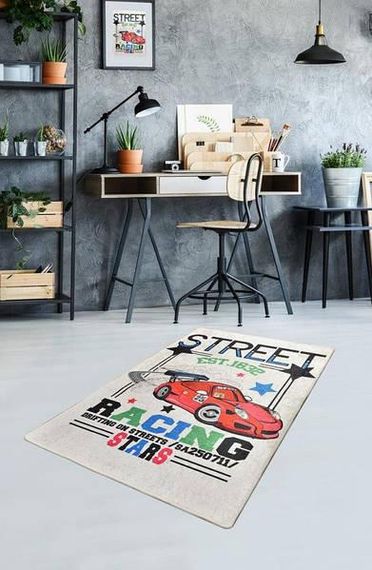 Коврик в детскую комнату Racing 140х190см