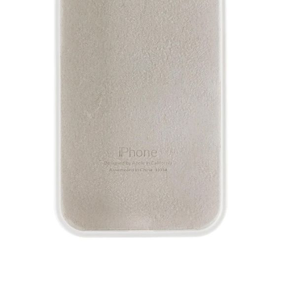 Чохол Silicone Case Full Protective (AA) для Apple iPhone 16e (6.1") Білий / White | Зображення 2