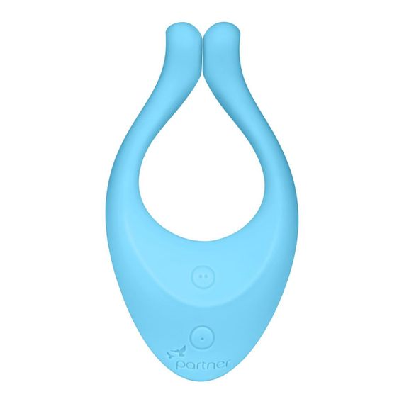 Вібратор для пар Satisfyer Endless Love, 3 незалежні мотори, багатофункціональний, Голубий | Зображення 4