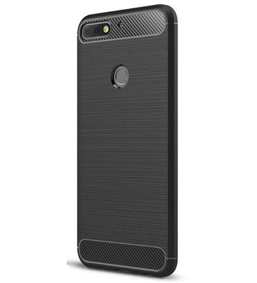 Чохол PRIMO Carbon Fiber Series для Huawei Y7 Prime 2018 - Black