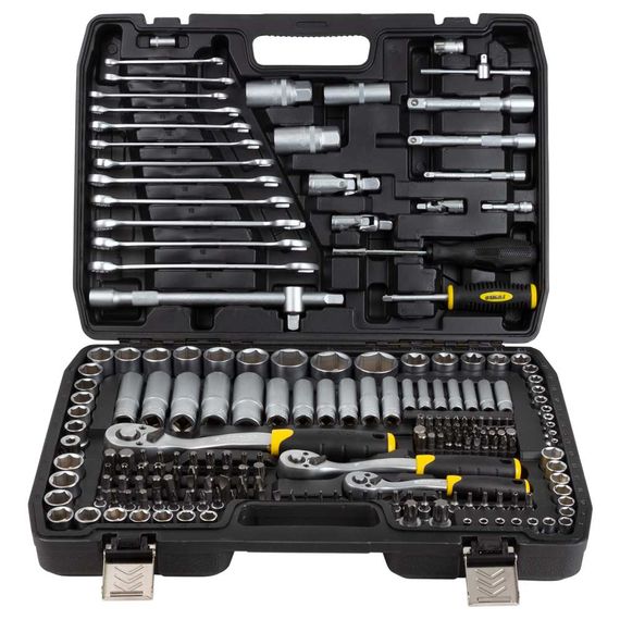 Набір насадок торцевих і біт Sigma 1/4", 3/8", 1/2" 216 шт CrV (6003841) | Зображення 5