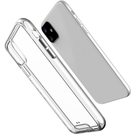 Чохол TPU Space Case transparent для Apple iPhone 11 (6.1") Прозорий | Зображення 2