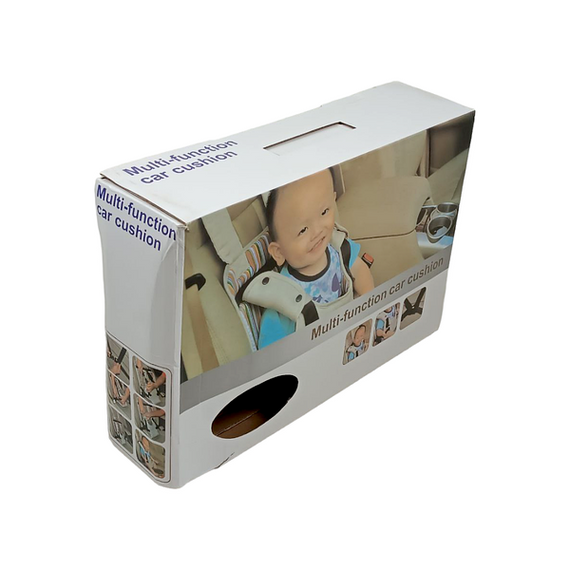 Безкаркасне автокрісло дитяче крісло Mylti Function синій-біле смужка