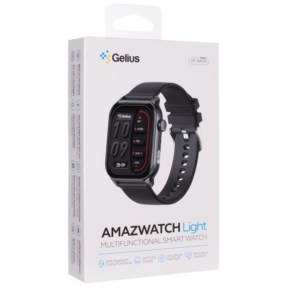 Смарт-годинник Gelius GP-SW015 Amazwatch Light Black (2099901012722) | Зображення 9