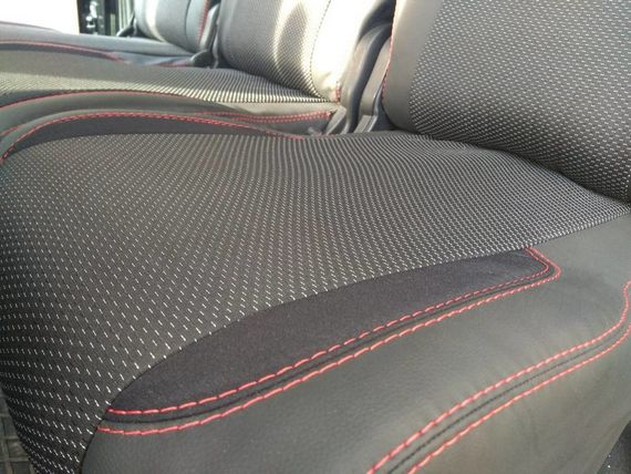 Авточехлы (ткань и кожзам, Premium) Полный салон для Citroen Berlingo 2008-2018 гг | Зображення 3