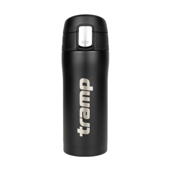Термокружка Tramp UTRC-106 0,35 л чорна матова дорожня, Компактний термос трамп для авто та офісу
