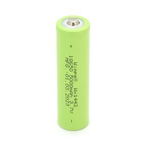Акумулятор WMP-5000 18650 Li-Ion Tip Top, 2000mAh, 3.7V, Green