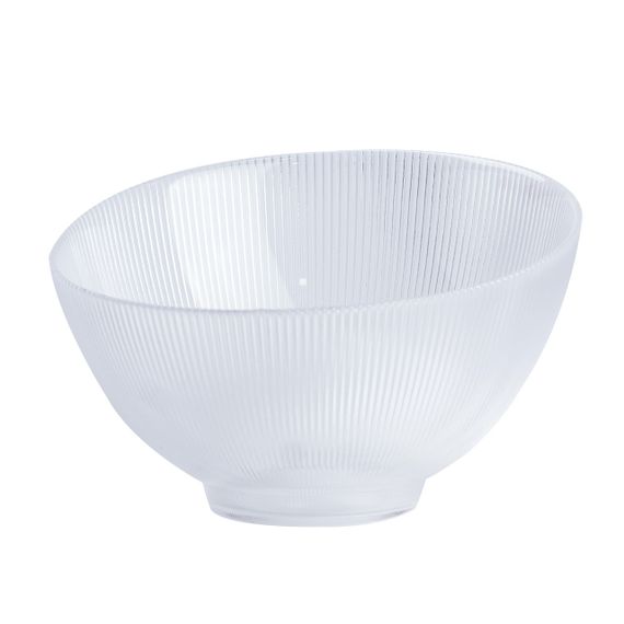 Салатница стелянная 21.5 см, прозрачная | Зображення 1