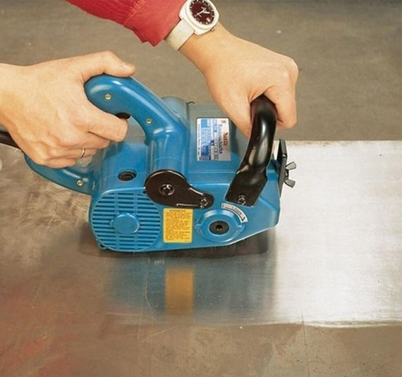 Щітка нейлонова для брашування 100х120 мм K60 для Makita 9741 (P-04422) | Зображення 7