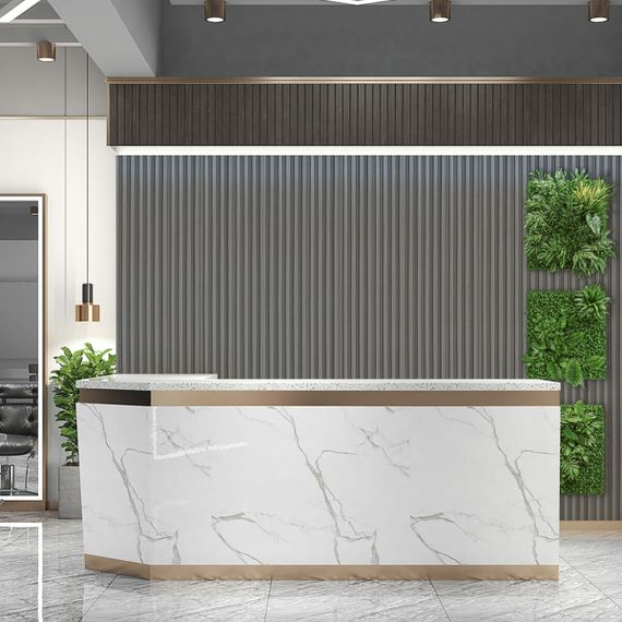 Рейка декоративна WPC стінова 3000х160х23мм Олов'яний SW-00001530 | Зображення 7