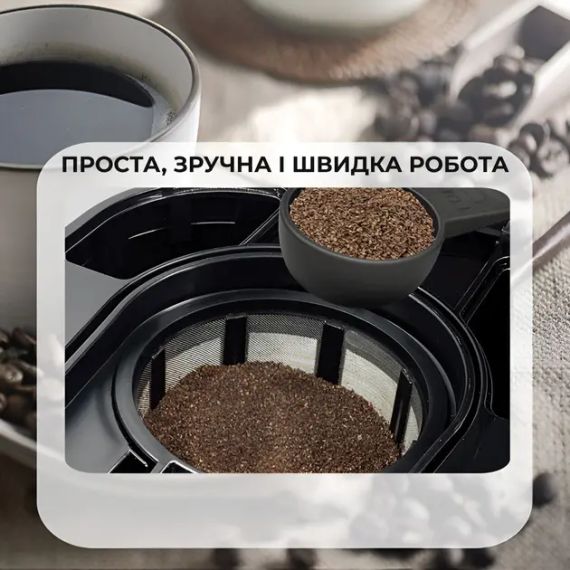 Кавоварка крапельна Sokany SK-124 з підігрівом 600 мл | Зображення 2