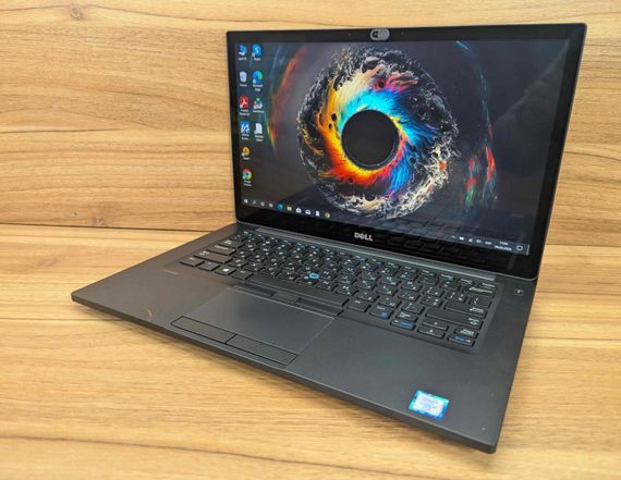 Ультрабук Dell Latitude 7480 / 14" (2560x1440) IPS Touch / Intel Core i7-6600U (2 (4) ядра по 2.6 - 3.4 GHz) / 8 GB DDR4 / 256 GB SSD / Intel HD Graphics 520 / WebCam / Windows 10 б/у + Подарок Беспроводная мышь / USB | Зображення 4