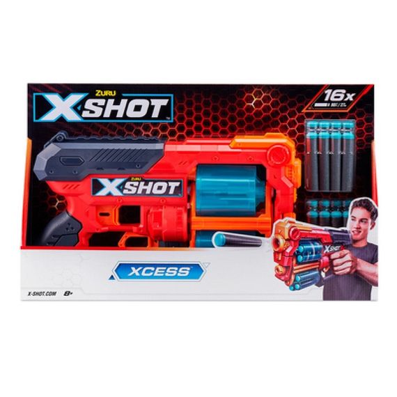 Бластер игровой X-Shot Excel Xcess TK-12 36436R
