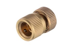 Коннектор латунный на шланг Intertool-Storm - 1/2" × 1/2" (GE-1216)