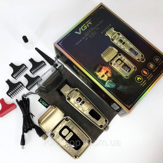 Машинка для стрижки волос прочная VGR V-641, Машинка для разных стрижек аккумуляторная NU-99 | Зображення 5