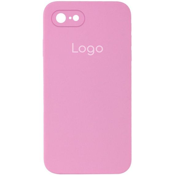 Чохол Silicone Case Square з повним захистом камери для iPhone 7/8/SE 2020 Колір 01.Mint | Зображення 2