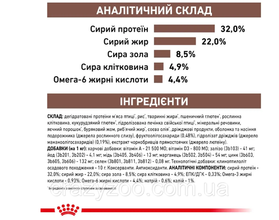 Сухий корм для котів Royal Canin Gastro Intestinal 400 г 39050041 | Зображення 6