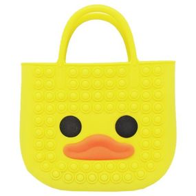 Сумка-антистрес Pop It "Качечка", жовта