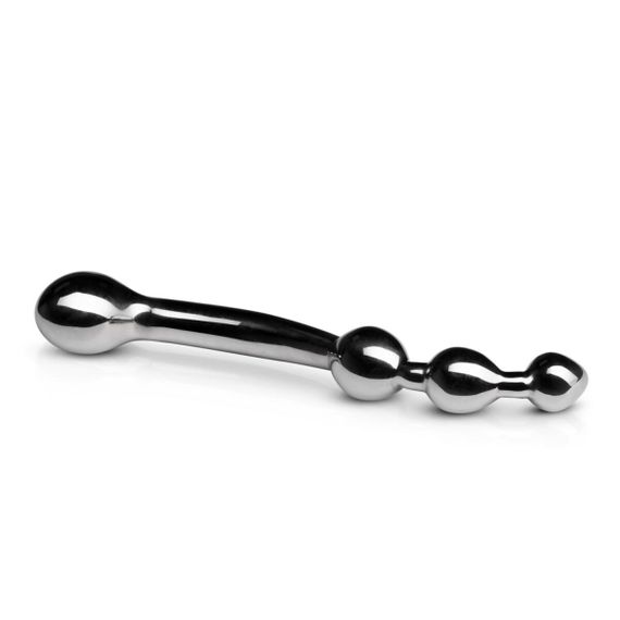 Анально-вагінальний стимулятор Sinner Gear Unbendable – Multi-Stim Pleasure Wand Metal Anal Dildo | Зображення 2