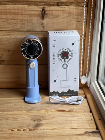 Вентилятор портативный настольный ручной fan AND LY-954