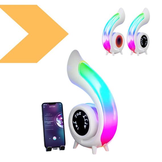 Багатофункціональний нічник з Bluetooth-колонкою і RGB-підсвічуванням XPRO (234576881_448) | Зображення 6